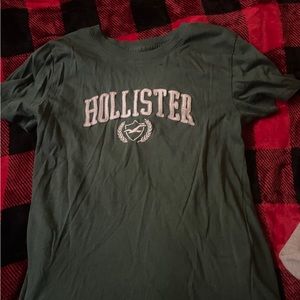hollister green shirt
